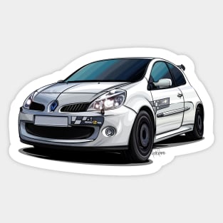 Renault Clio RS - Illustration Sticker